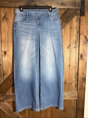 HALARA Light Blue Wide-Leg Jeans